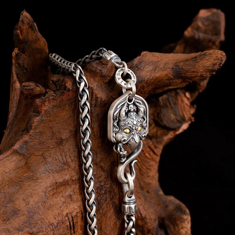 Shop Classic Women's Necklaces & Pendants with a Modern Twist-Buddha Stones 925 Sterling Silver Tibetan Garuda Bird Wisdom Metal Chain Necklace Shop Classic Women's Necklaces & Pendants with a Modern Twist-Buddha Stones 925 Sterling Silver Tibetan Garuda Bird Wisdom Metal Chain Necklace