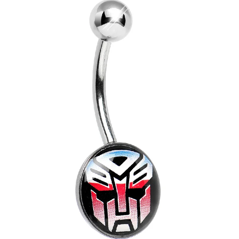 Fashionable Belly Rings for Exclusive Looks -Licensed Autobot Transformer Belly Ring Fashionable Belly Rings for Exclusive Looks -Licensed Autobot Transformer Belly Ring