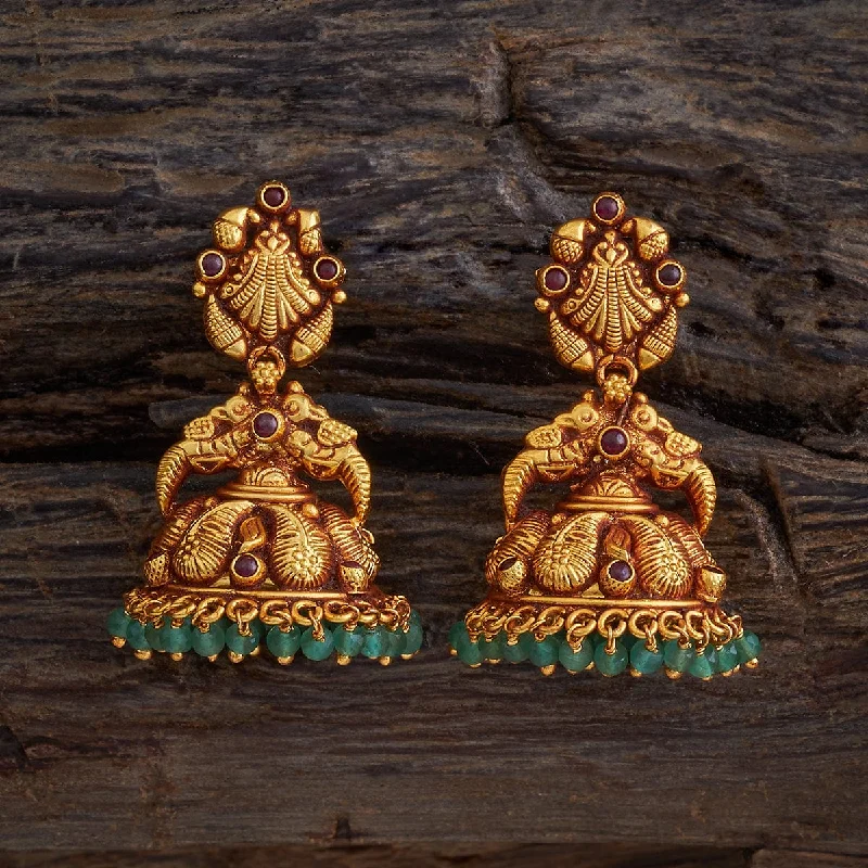 Women's Earrings – Elegant Designs for Every Personality--Silver Temple Earring 174178