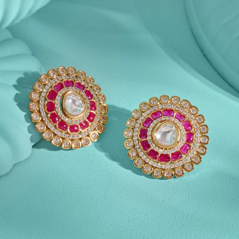 Women's Earrings – Elegant Designs for Every Personality--Kundan Earring 167062