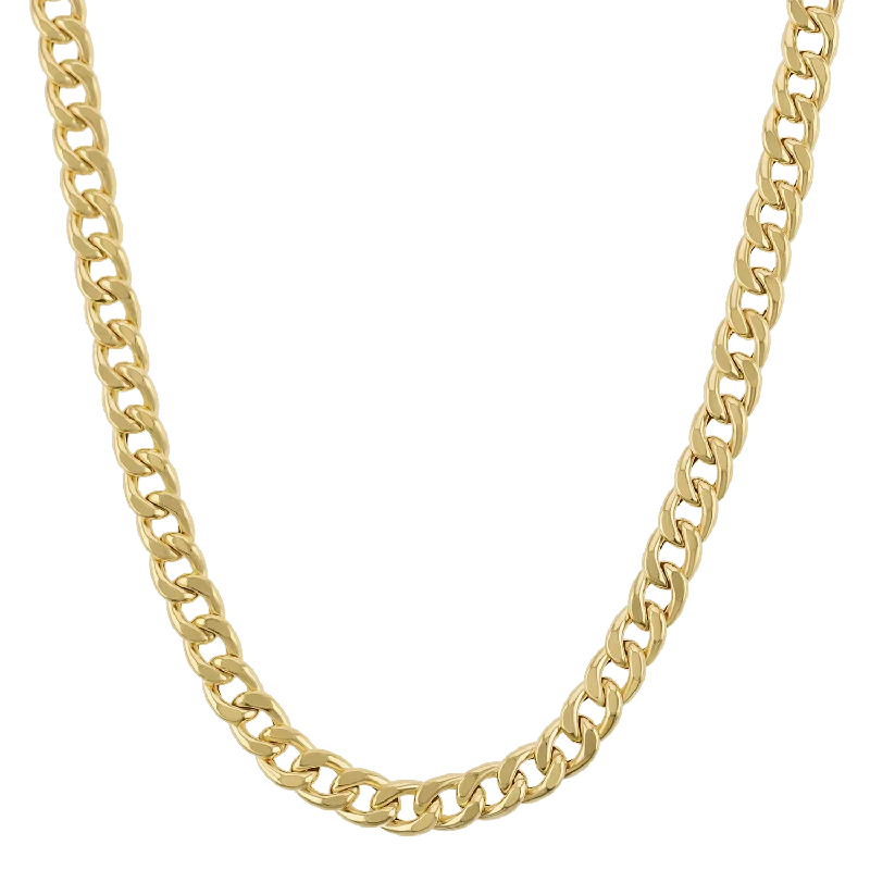 Shop Classic Women's  Necklaces & Pendants with a Modern Twist-14K Miami Cuban Link Chain Necklace 5.5mm