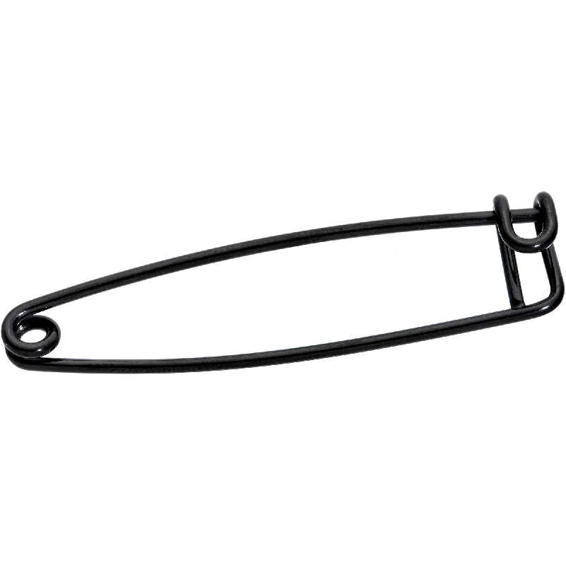 Women's Earrings – Elegant Designs for Every Personality--16 Gauge Black Punk Rock Safety Pin Industrial Barbell 38mm Women's Earrings – Elegant Designs for Every Personality--16 Gauge Black Punk Rock Safety Pin Industrial Barbell 38mm
