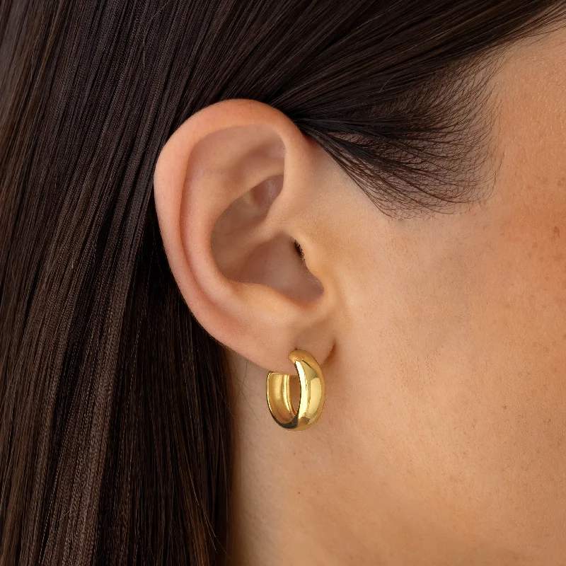 Women's Earrings – Elegant Designs for Every Personality--Small Bold Hoop Earrings - Ebba Women's Earrings – Elegant Designs for Every Personality--Small Bold Hoop Earrings - Ebba