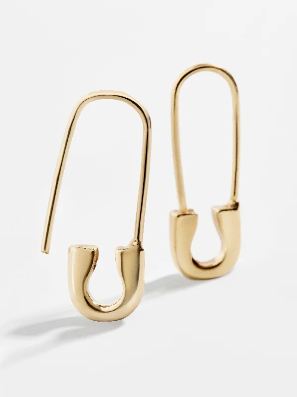 Women's Earrings – Elegant Designs for Every Personality--Mini Spillo 18K Gold Earrings - Gold