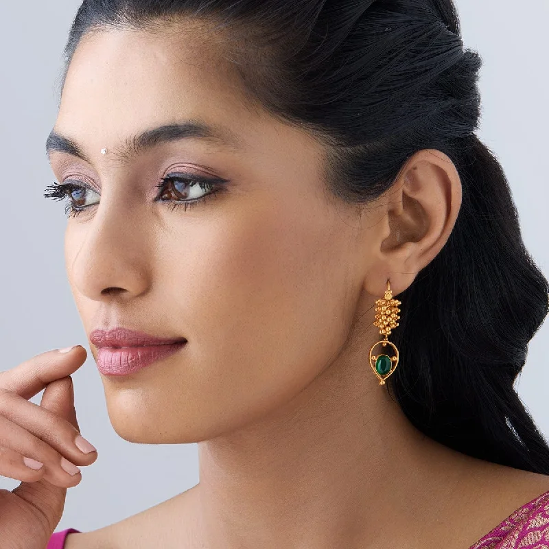 Women's Earrings – Elegant Designs for Every Personality--Silver Temple Earring 156555 Women's Earrings – Elegant Designs for Every Personality--Silver Temple Earring 156555