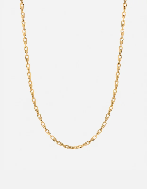 Exclusive Men's Necklaces & Pendants for the Modern Gentleman-Leon Necklace, Gold Vermeil Exclusive Men's Necklaces & Pendants for the Modern Gentleman-Leon Necklace, Gold Vermeil