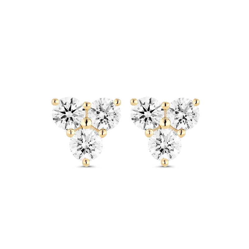 Women's Earrings – Elegant Designs for Every Personality--The Mini Trio Stud Earrings Women's Earrings – Elegant Designs for Every Personality--The Mini Trio Stud Earrings