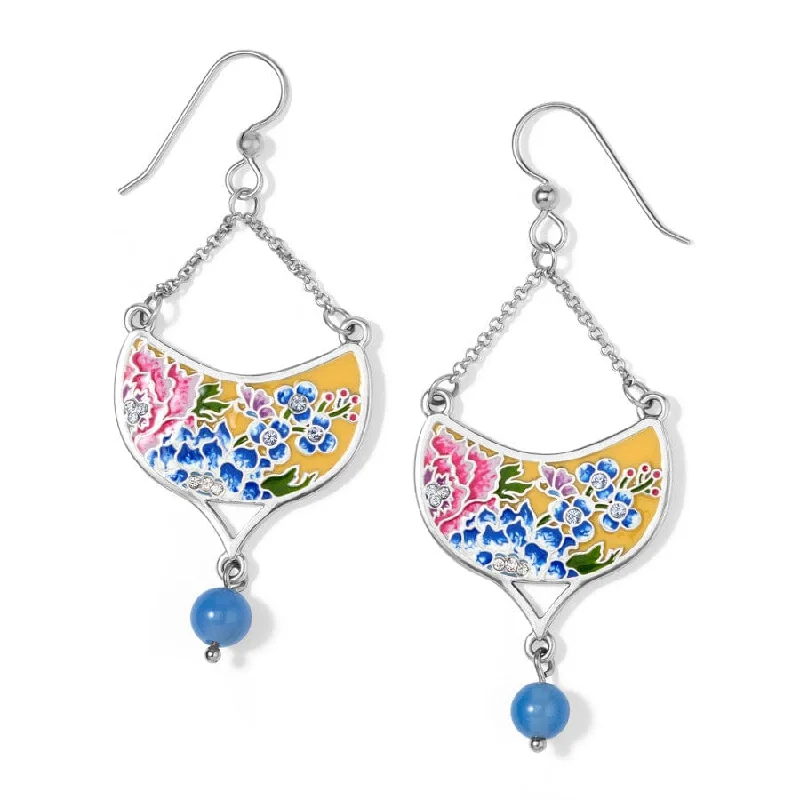 Women's Earrings – Elegant Designs for Every Personality--Blossom Hill Garden Drop French Wire Earrings