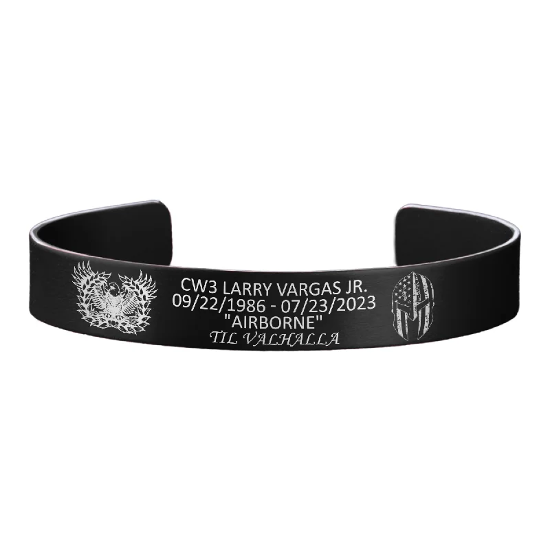 Elegant Metal Bracelets for Men with Simple Designs-CW3 Larry Vargas Jr. Memorial Band – Hosted by the Vargas Family Elegant Metal Bracelets for Men with Simple Designs-CW3 Larry Vargas Jr. Memorial Band – Hosted by the Vargas Family