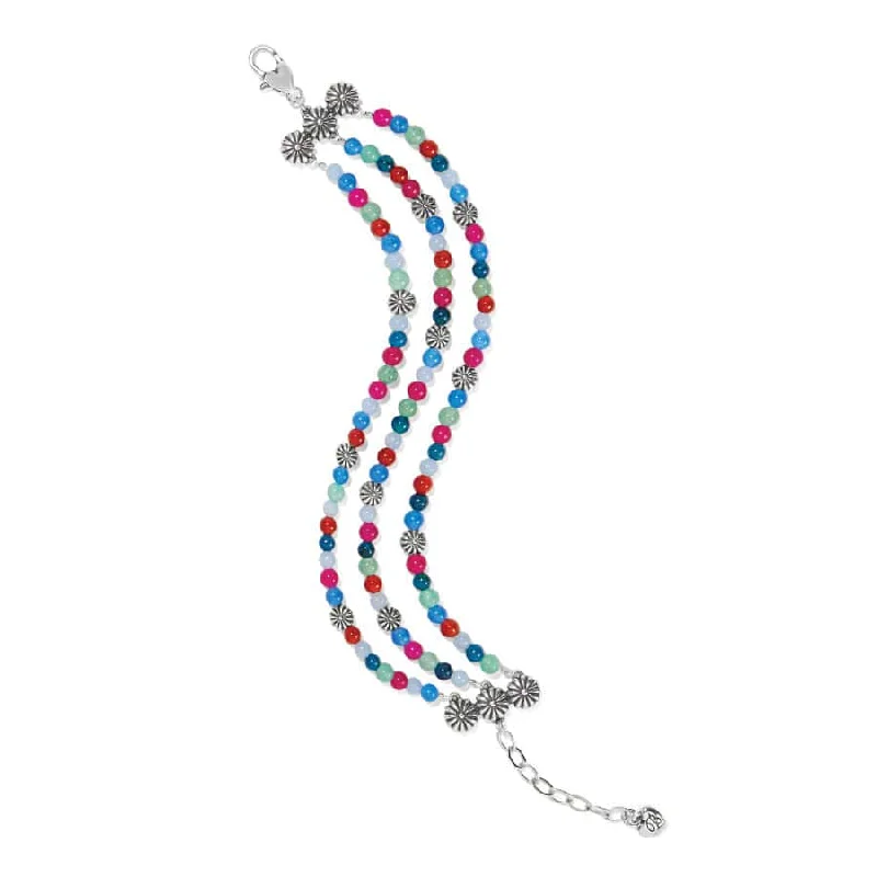 Women's Bangles with Sparkling Crystals-Kyoto In Bloom Bracelet