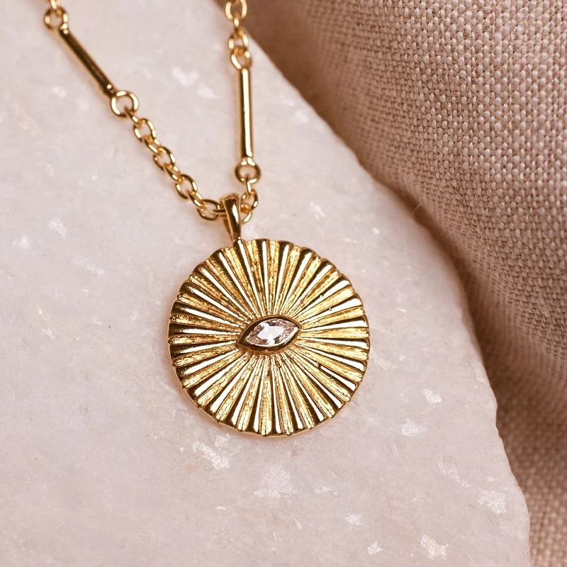 Shop Classic Women's  Necklaces & Pendants with a Modern Twist-Protective Eye Pendant Necklace