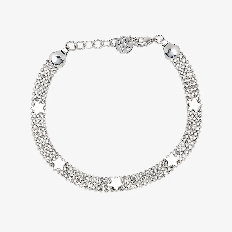 Modern Gold Bangles for Women-Star Ball Chain Bracelet