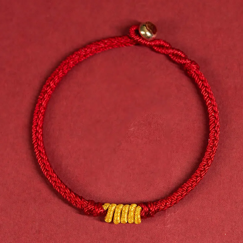 Customized Wedding Bangles for Women-Buddha Stones Handcrafted King Kong Knot Luck Protection Braid Rope Bracelet