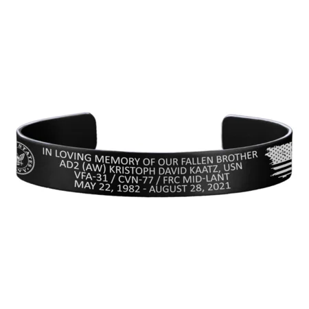 Cool Men's Bracelets for Casual Style-AD2 (AW) Kristoph David Kaatz Memorial Bracelet – Hosted by the Kaatz Family Cool Men's Bracelets for Casual Style-AD2 (AW) Kristoph David Kaatz Memorial Bracelet – Hosted by the Kaatz Family