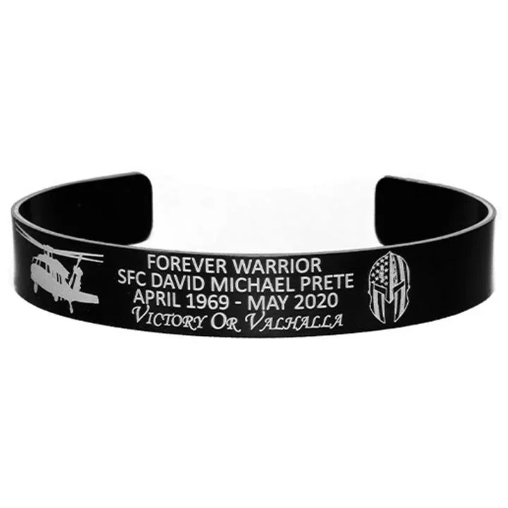 Men's Bracelet for Special Gifts-SFC David Michael Prete Memorial Band - Hosted by the Prete Family Men's Bracelet for Special Gifts-SFC David Michael Prete Memorial Band - Hosted by the Prete Family