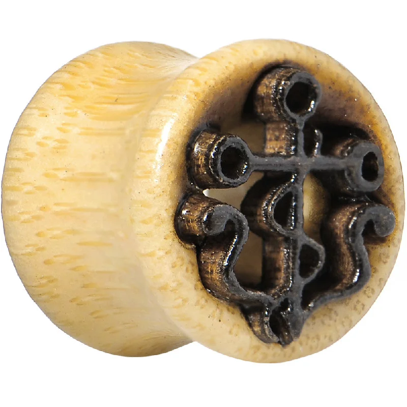 Women's Earrings – Elegant Designs for Every Personality--1/2 Organic Wood Nautical Anchor Double Flare Tunnel Plug Women's Earrings – Elegant Designs for Every Personality--1/2 Organic Wood Nautical Anchor Double Flare Tunnel Plug