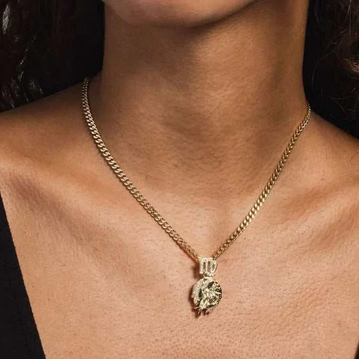 Shop Classic Women's  Necklaces & Pendants with a Modern Twist-Virgo Sign Pendant