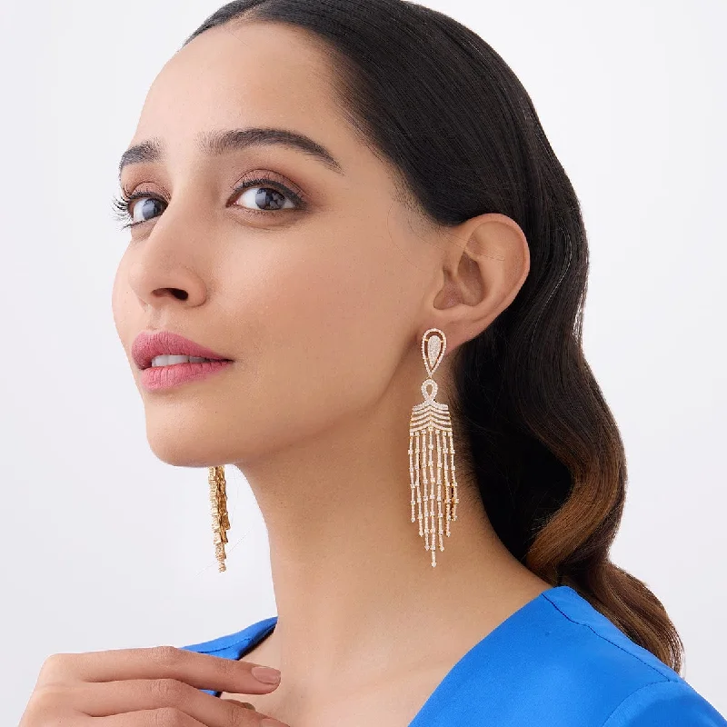 Women's Earrings – Elegant Designs for Every Personality--Zircon Earring 162206