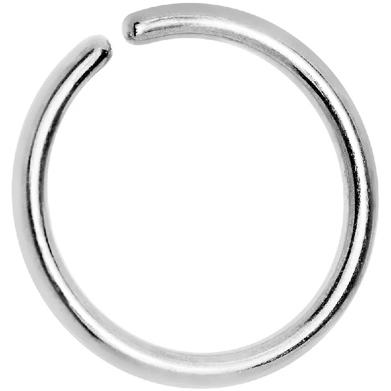Nose Rings for Evening Events -18 Gauge 5/16 Annealed Stainless Steel Seamless Circular Ring Nose Rings for Evening Events -18 Gauge 5/16 Annealed Stainless Steel Seamless Circular Ring