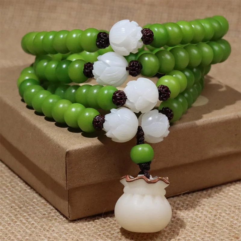 Elegant Silver Cuff Bracelets for Men-Buddha Stones Natural Bodhi Seed 108 Beads Mala Wisdom Bracelet Elegant Silver Cuff Bracelets for Men-Buddha Stones Natural Bodhi Seed 108 Beads Mala Wisdom Bracelet