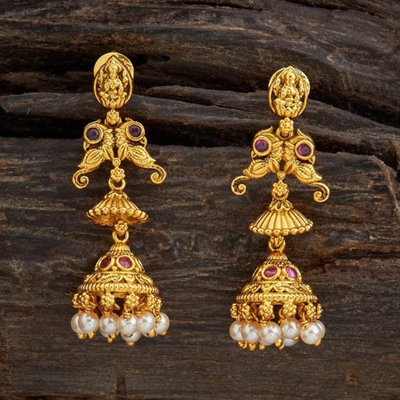 Women's Earrings – Elegant Designs for Every Personality--Silver Temple Earring 162147 Women's Earrings – Elegant Designs for Every Personality--Silver Temple Earring 162147