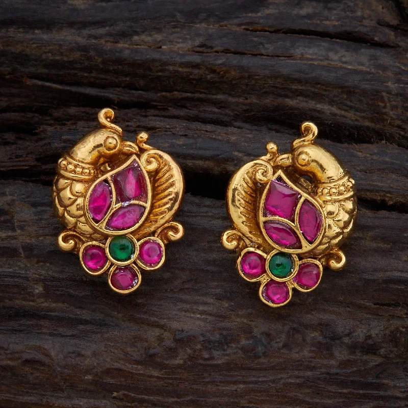 Women's Earrings – Elegant Designs for Every Personality--Silver Temple Earring 147991 Women's Earrings – Elegant Designs for Every Personality--Silver Temple Earring 147991