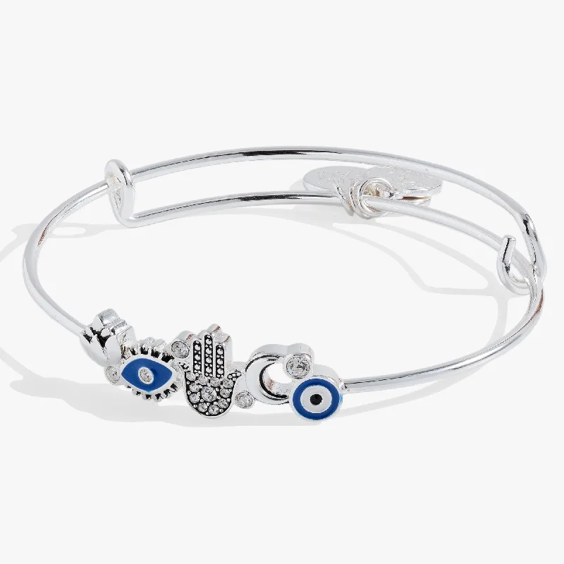 Women's Bangles with Designer Style-Protection Inline Bangle
