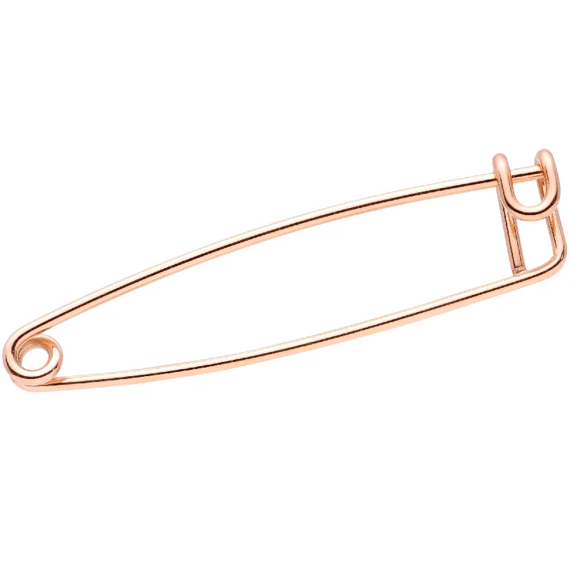 Women's Earrings – Elegant Designs for Every Personality--14 Gauge Rose Gold Tone Punk Rock Safety Pin Industrial Barbell 38mm Women's Earrings – Elegant Designs for Every Personality--14 Gauge Rose Gold Tone Punk Rock Safety Pin Industrial Barbell 38mm