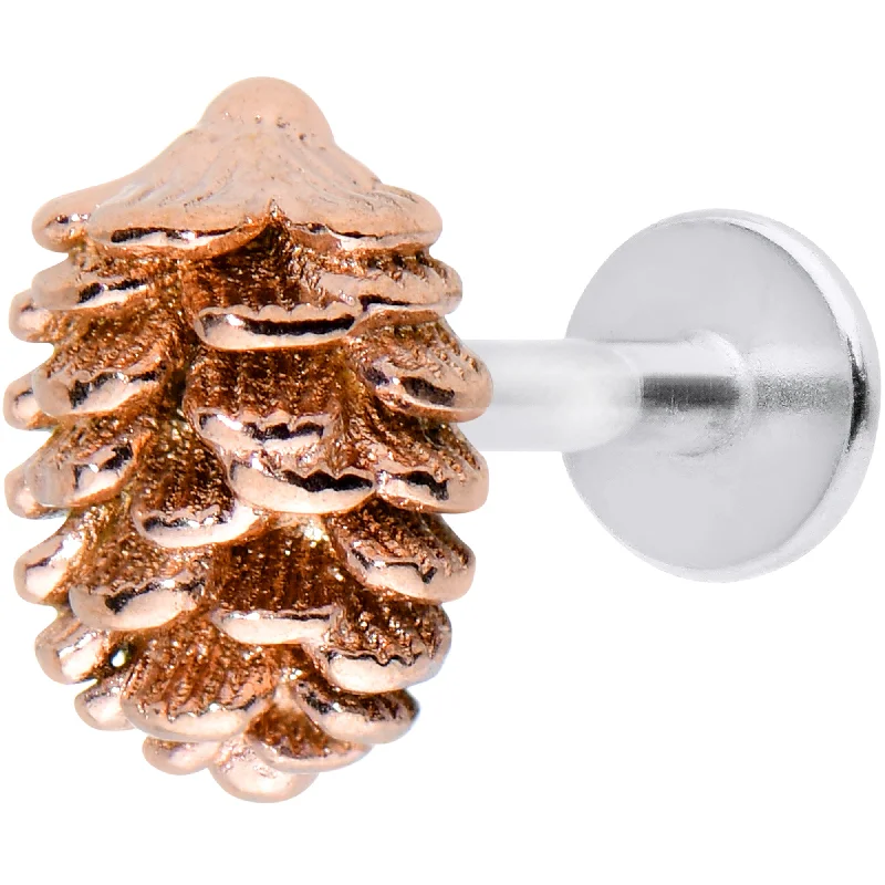 Women's Earrings – Elegant Designs for Every Personality--16 Gauge 5/16 Autumn Pine Cone Labret Monroe Tragus Women's Earrings – Elegant Designs for Every Personality--16 Gauge 5/16 Autumn Pine Cone Labret Monroe Tragus