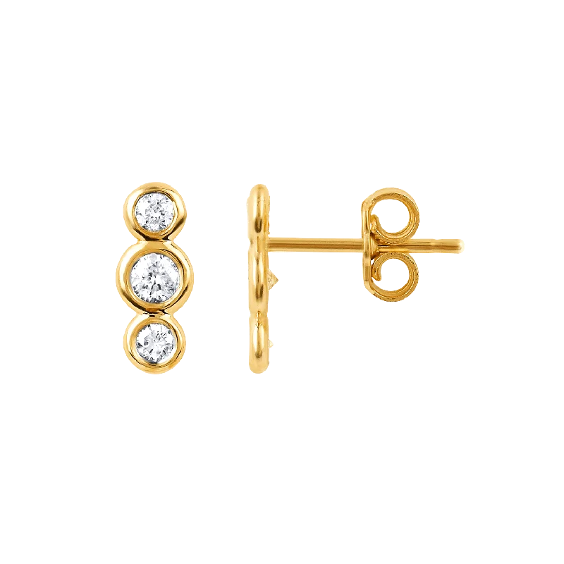 Women's Earrings – Elegant Designs for Every Personality--Cirque Moyen Mini Trio Earrings