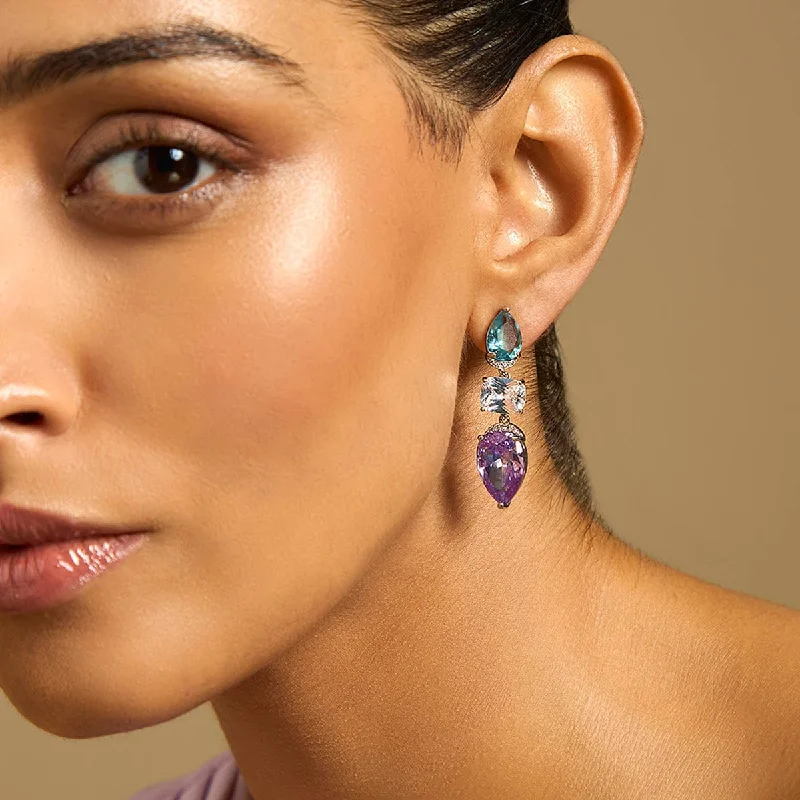 Women's Earrings – Elegant Designs for Every Personality--Zircon Earring 169008