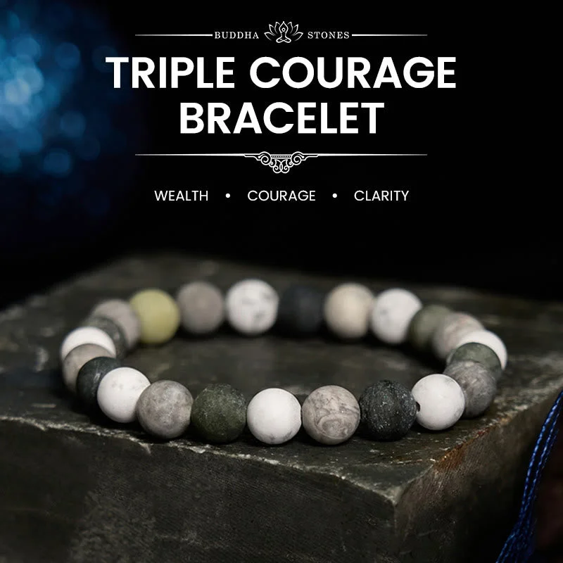 Stylish Men’s Metal Bracelets-Buddha Stones White Turquoise Picasso Jasper Green Calcite Blessing Bracelet Stylish Men’s Metal Bracelets-Buddha Stones White Turquoise Picasso Jasper Green Calcite Blessing Bracelet