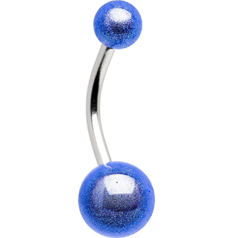 Trendy Belly Rings for Bold Fashionistas -Electric Blue MIRACLE BALL Belly Button Ring Trendy Belly Rings for Bold Fashionistas -Electric Blue MIRACLE BALL Belly Button Ring