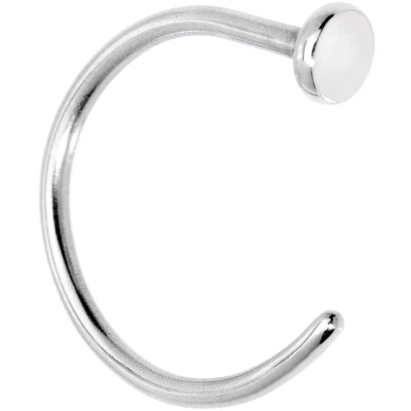 Nose Rings for Weddings -20 Gauge 5/16 Grade 23 Titanium Minimalist Nose Hoop