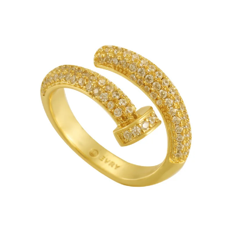 Chic Women's Rings for Fashion-Forward Looks-On Point Ring