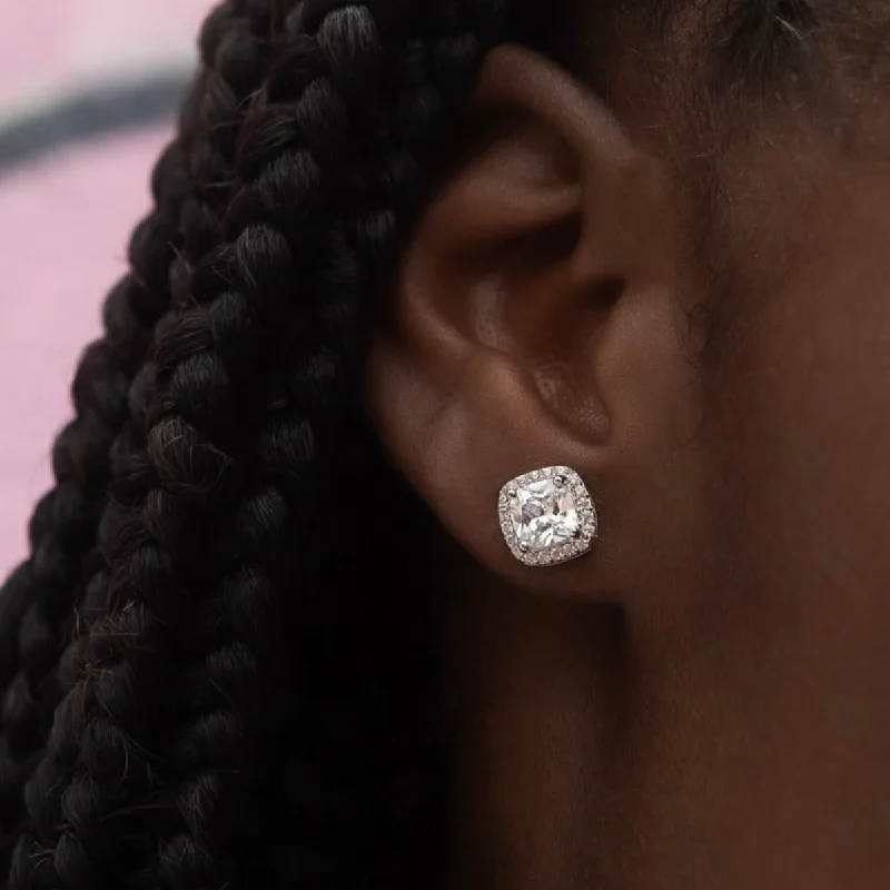 Women's Earrings – Elegant Designs for Every Personality--Cushion Cut Earrings