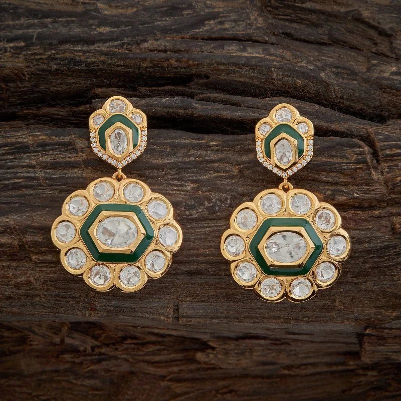 Women's Earrings – Elegant Designs for Every Personality--Kundan Earring 161645