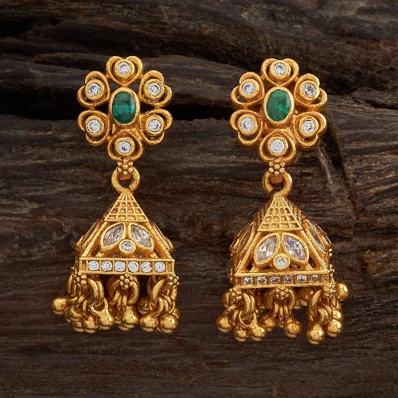 Women's Earrings – Elegant Designs for Every Personality--Silver Temple Earring 167553 Women's Earrings – Elegant Designs for Every Personality--Silver Temple Earring 167553