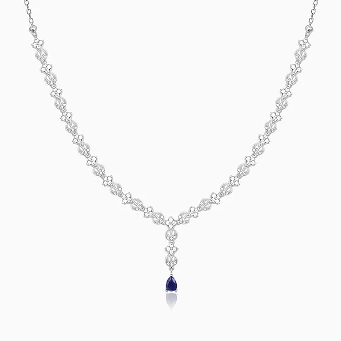 Shop Classic Women's Necklaces & Pendants with a Modern Twist-Silver Square Opulence Necklace Shop Classic Women's Necklaces & Pendants with a Modern Twist-Silver Square Opulence Necklace