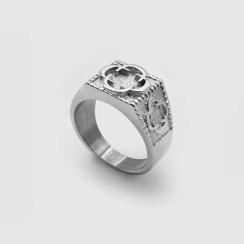 Top Men's Rings – Crafted for Every Style  Clover Sovereign Ring (Silver)