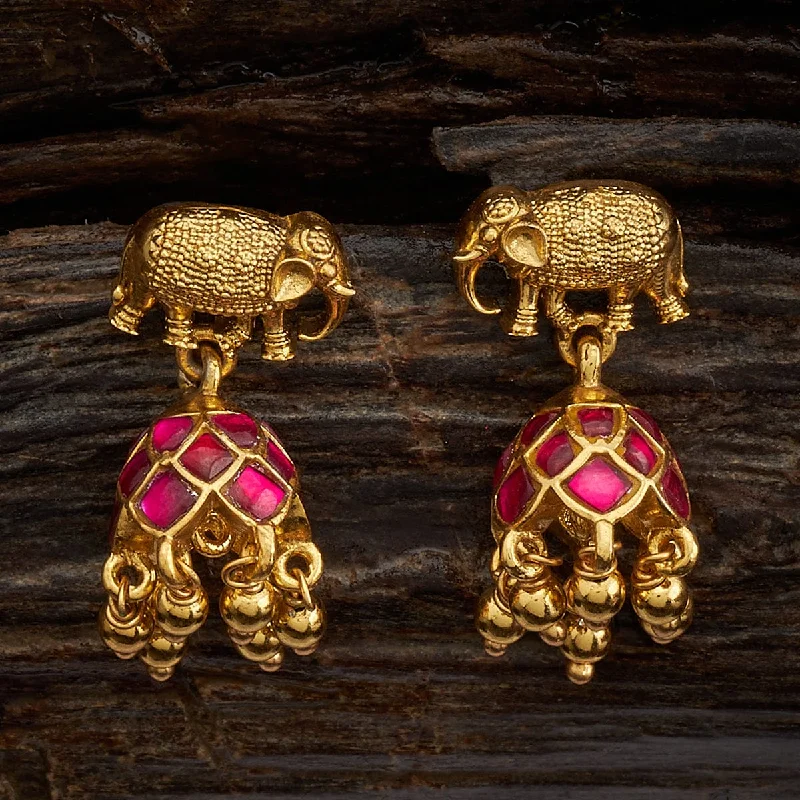 Women's Earrings – Elegant Designs for Every Personality--Silver Temple Earring 160632 Women's Earrings – Elegant Designs for Every Personality--Silver Temple Earring 160632