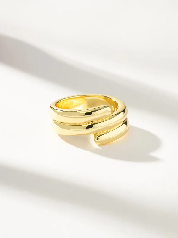 Chic Women's Rings for Fashion-Forward Looks-Wrap Ring