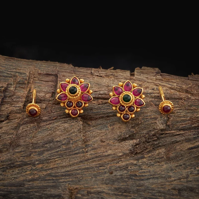 Women's Earrings – Elegant Designs for Every Personality--Silver Temple Earring 172794
