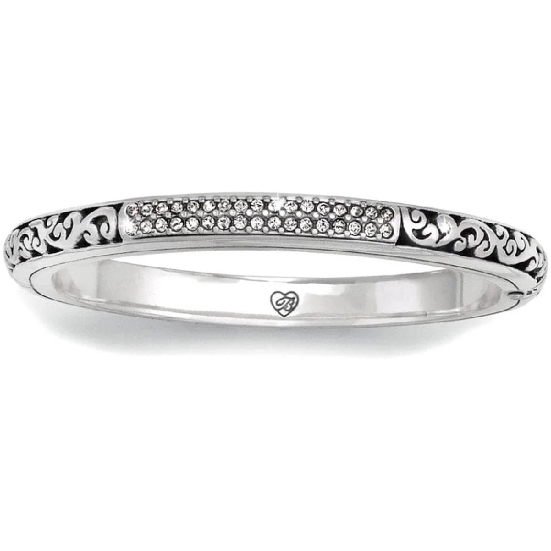 Gold Bangle Bracelets for Women-Sacred Cross Hinged Bangle