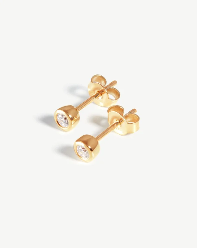Women's Earrings – Elegant Designs for Every Personality--Fine Classic Solitaire Diamond Stud Earrings | 14k Solid Gold Women's Earrings – Elegant Designs for Every Personality--Fine Classic Solitaire Diamond Stud Earrings | 14k Solid Gold