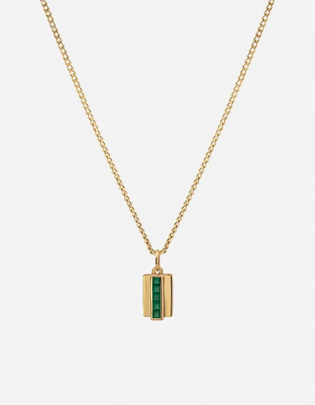 Exclusive Men's Necklaces & Pendants for the Modern Gentleman-Vertigo Agate Necklace, Gold Vermeil Exclusive Men's Necklaces & Pendants for the Modern Gentleman-Vertigo Agate Necklace, Gold Vermeil