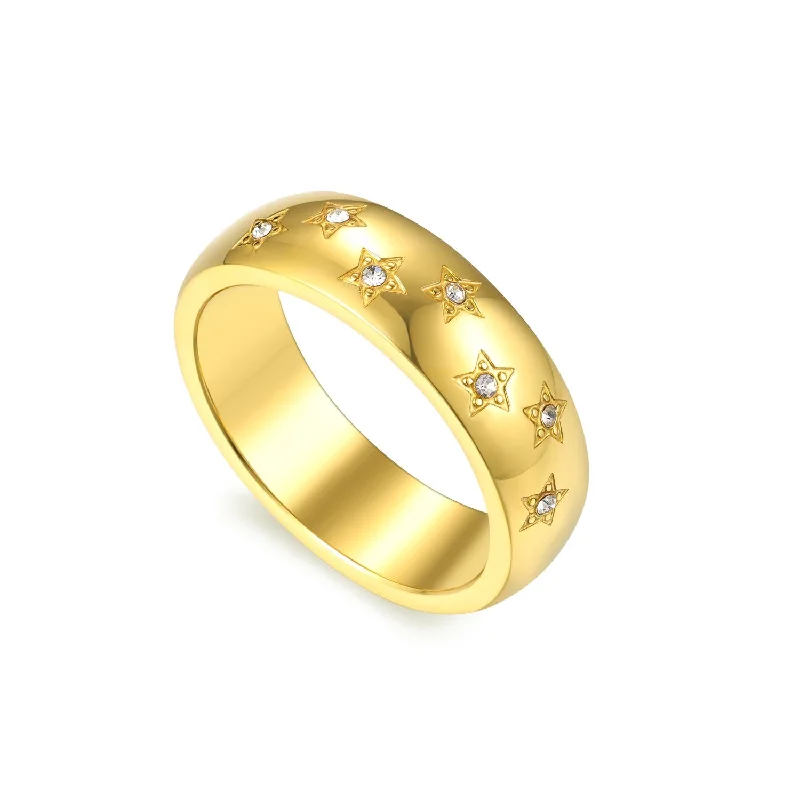 Chic Women's Rings for Fashion-Forward Looks-Constellation Ring