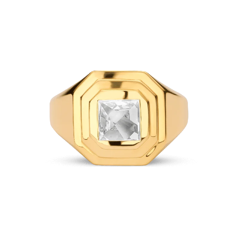 Chic Women's Rings for Fashion-Forward Looks-The Lightbox Cut Ring
