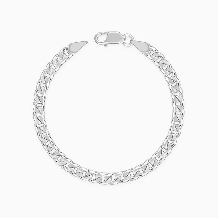 Shop Durable Men's Earrings for Everyday Wear-Silver Warrior Mode Bracelet For Him