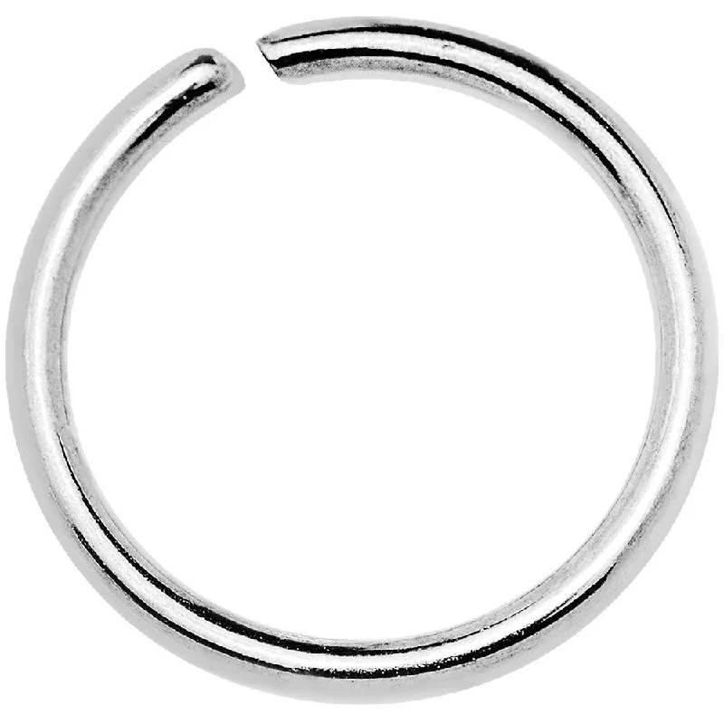 Affordable Designer Nose Rings -16 Gauge 3/8 Annealed Stainless Steel Seamless Circular Ring Affordable Designer Nose Rings -16 Gauge 3/8 Annealed Stainless Steel Seamless Circular Ring